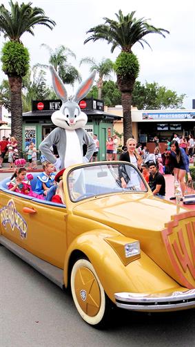 Bugs Bunny at Movie Word, QLD.